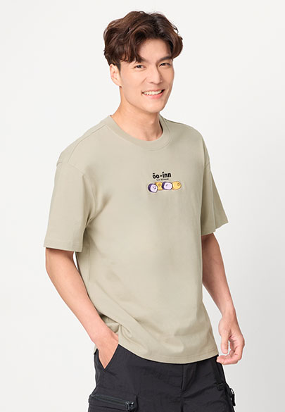 TAIWAN台灣芋圓刺繡T恤
