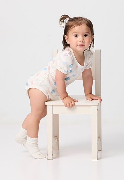 BABY公主袖側開釦包臀衣
