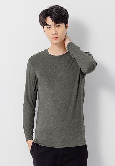 基本家居圓領發熱衣