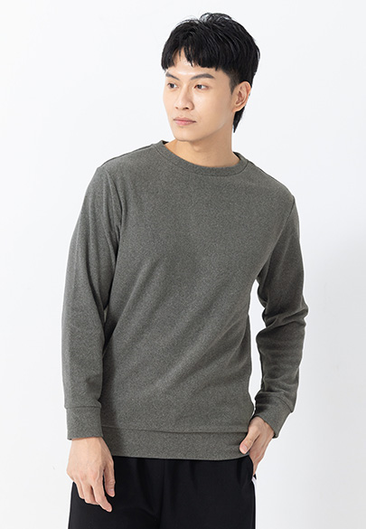 Fleece家居圓領上衣