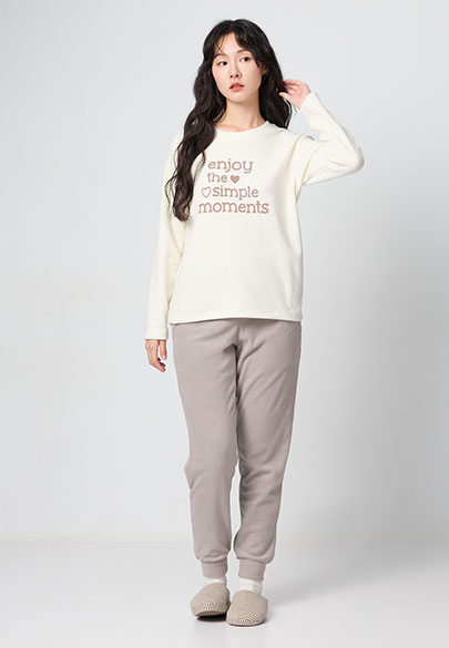 FLEECE印字家居套裝