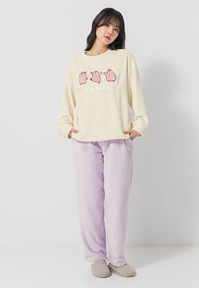 法蘭絨家居套裝