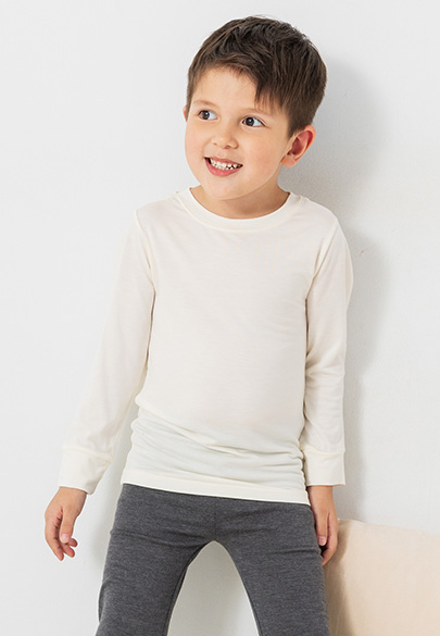 童基本圓領發熱衣(中性款)