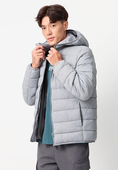 輕羽棉連帽外套