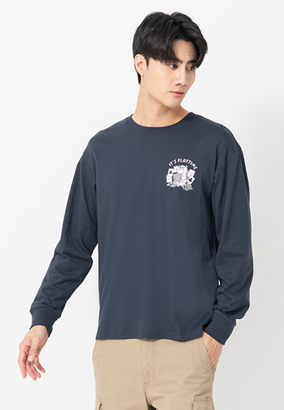 玩具總動員火腿豬印花T恤