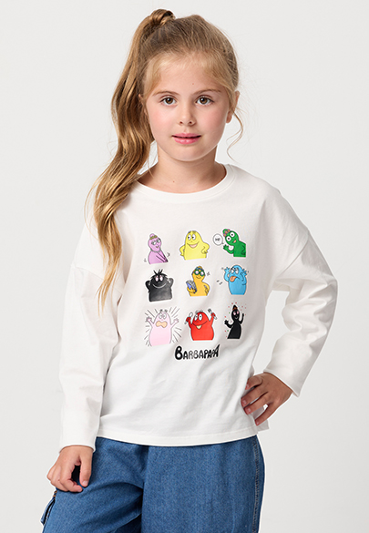 童泡泡先生落肩上衣